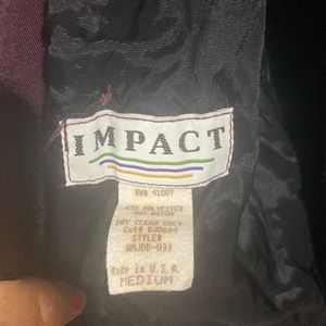 Vintage Impact Plum Color Double Breasted Blazer